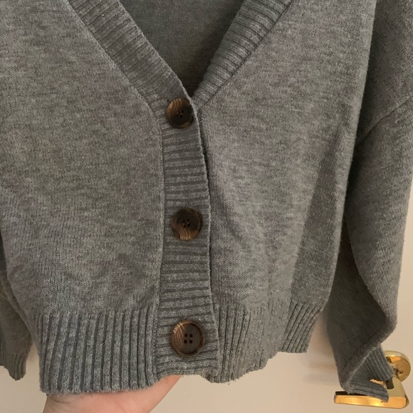 [M]👚FOREVER 21 cropped cardigan - Picture 2 of 10